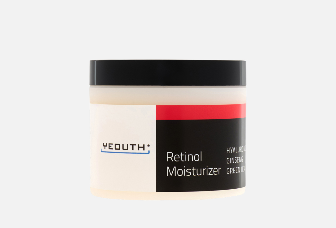 YEOUTH Retinol Moisturizer with Hyaluronic Acid, Ginseng & Green Tea 30ml