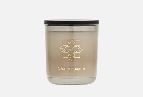 MAX BENJAMIN IRELAND White Pomegranate Candle with Lid