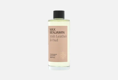 MAX BENJAMIN IRELAND Irish Leather & Oud Diffuser Refill 150ml
