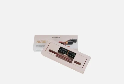 INGLOT Lip Makeup Set - Nude Kiss 4g