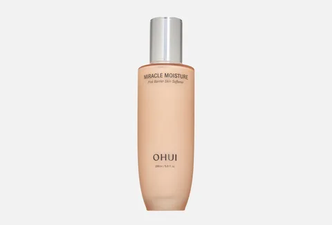 OHUI "MIRACLE MOISTURE Pink Barrier Skin Softener"