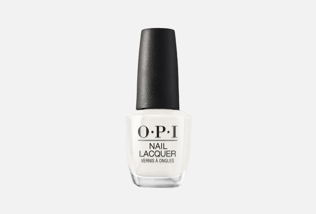 OPI Classic Nail Lacquer, Funny Bunny, White,