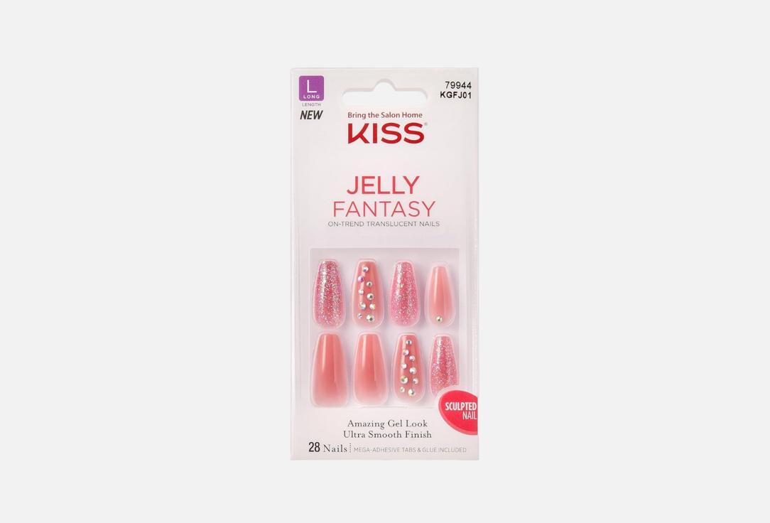 KISS Gel Fantasy Jelly Nails Be Jelly