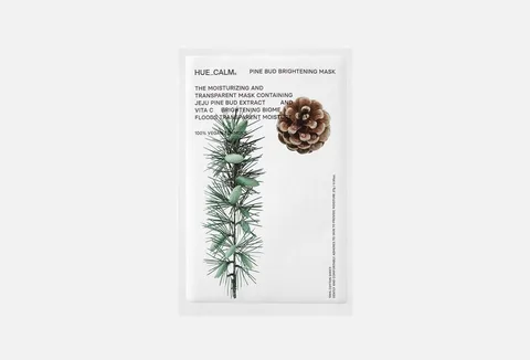 HUECALM "PINE BUD BRIGHTENING MASK"