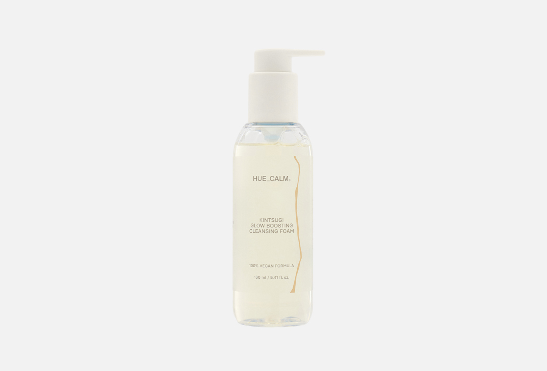 HUECALM "KINTSUGI GLOW BOOSTING CLEANSING FOAM"