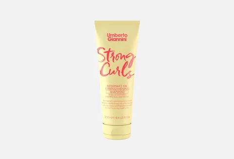 Umberto Giannini Strong Curls Shampoo with Rosemary Oil,