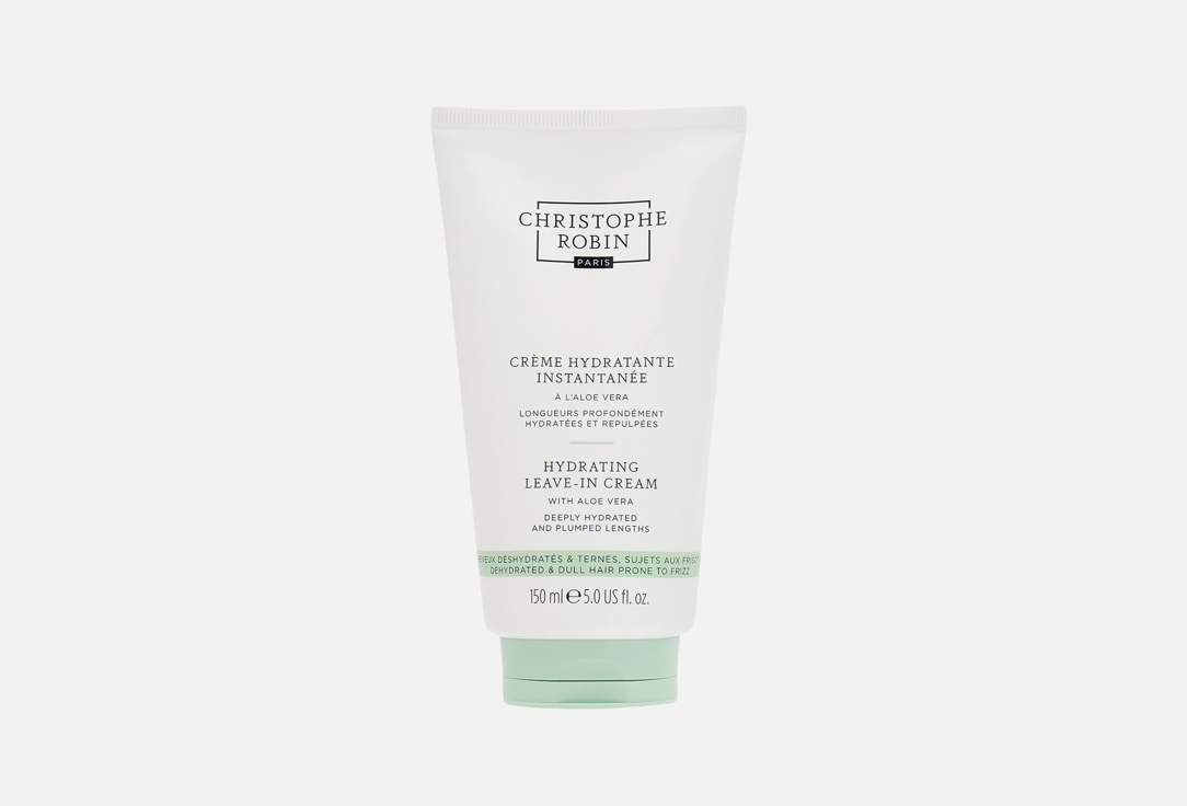 Christophe Robin Hydrating Leave-In Cream with Aloe Vera,
