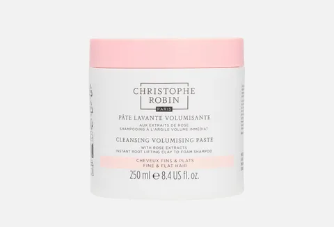 Christophe Robin Cleansing Volumizing Paste with Rose Extracts,