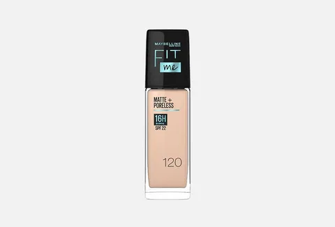 Maybelline New York Fit Me Matte & Poreless Foundation 16HR Oil Control with SPF 22 - 120