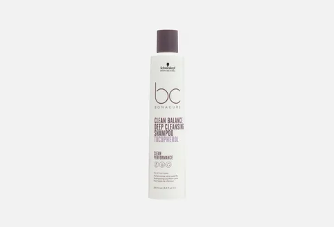 Schwarzkopf Professional Bonacure Clean Balance Deep Cleansing Shampoo