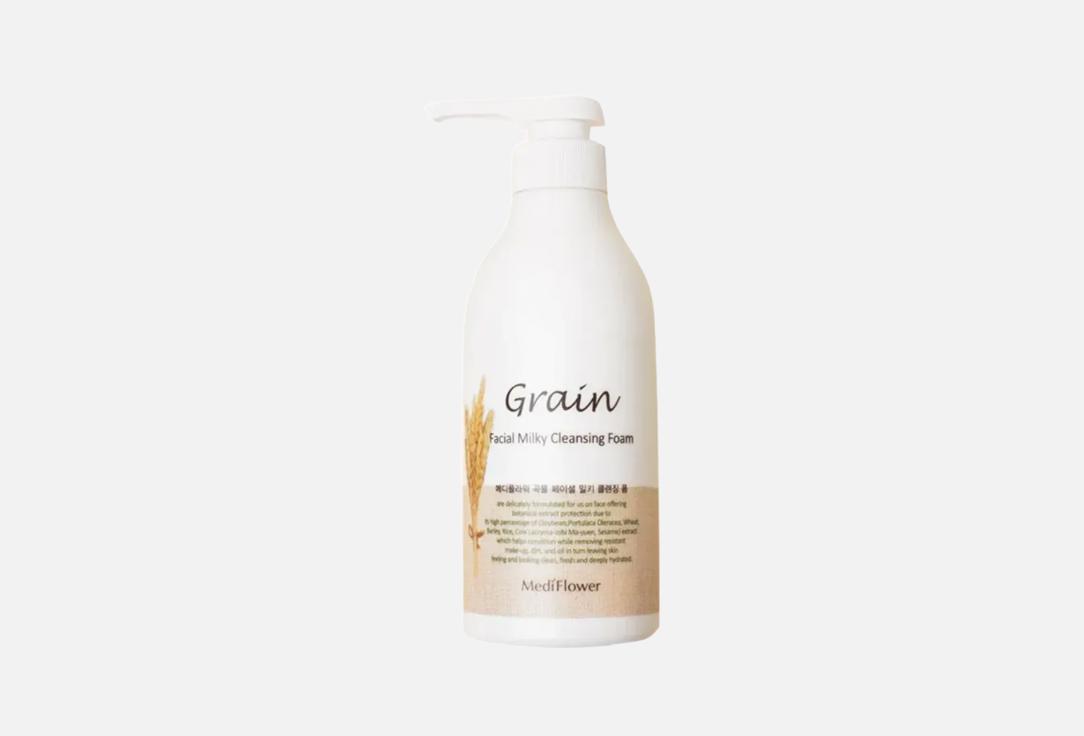 MEDI FLOWER Grain Facial Milky Cleansing Foam