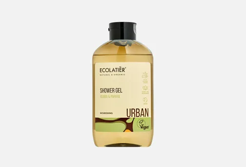 Ecolatier Jojoba & Papaya Shower Gel
