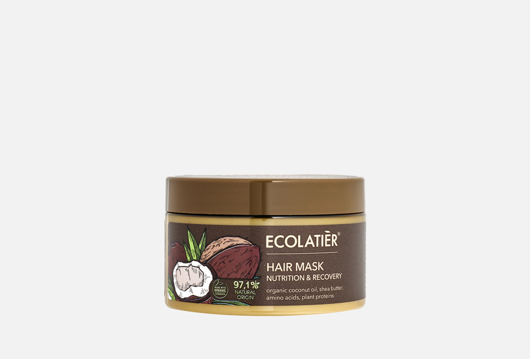 Ecolatier Nutrition & Recovery Hair Mask with Organic Coconut