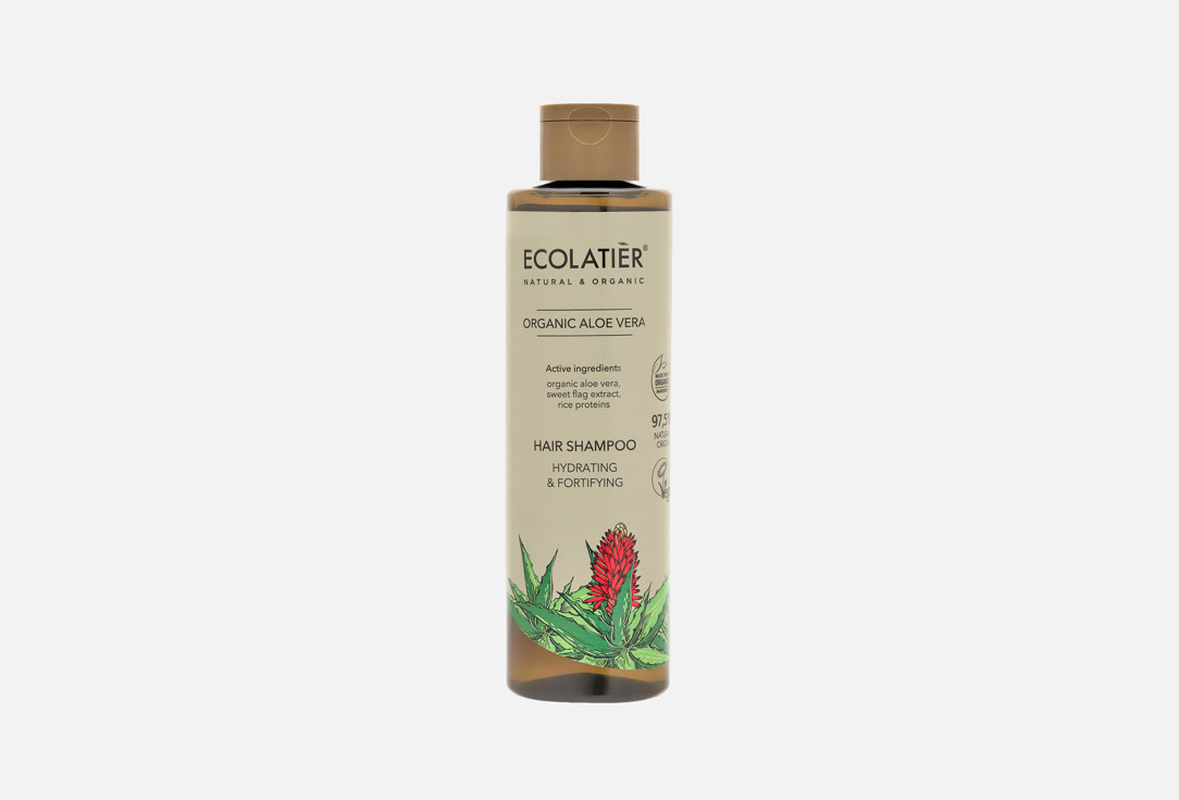 Ecolatier Hydrating & Fortifying Hair Shampoo with Organic Aloe Vera