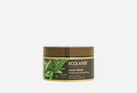 Ecolatier Hydrating & Fortifying Hair Mask with Organic Aloe Vera