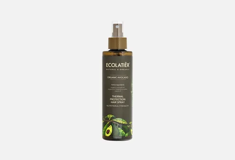 Ecolatier Nutrition & Strength Thermal Protection Hair Spray with Organic Avocado
