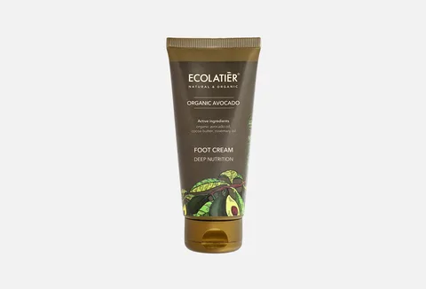 Ecolatier Deep Nutrition Foot Cream with Organic Avocado