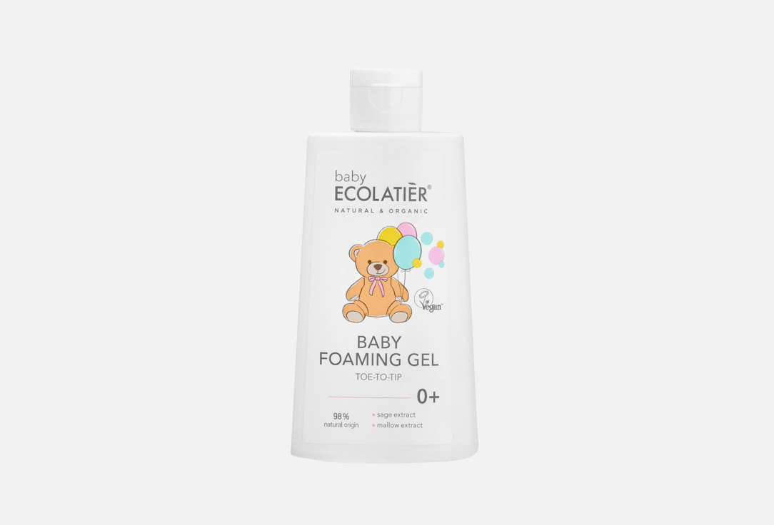 Ecolatier Toe-to-Tip Baby Foaming Gel (0+)