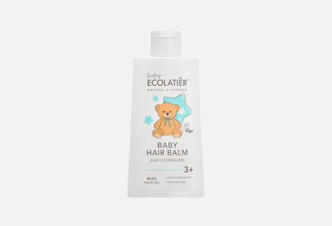 Ecolatier Baby Hair Balm for Easy Detangling (3+)