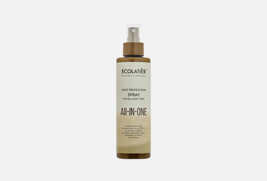 Ecolatier All-in-One Heat Protection Hair Spray for All Hair Types
