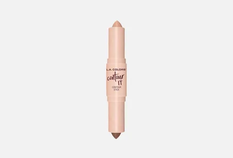 L.A. COLORS Just Glow / Contour it Duo Stick Tan/Deep