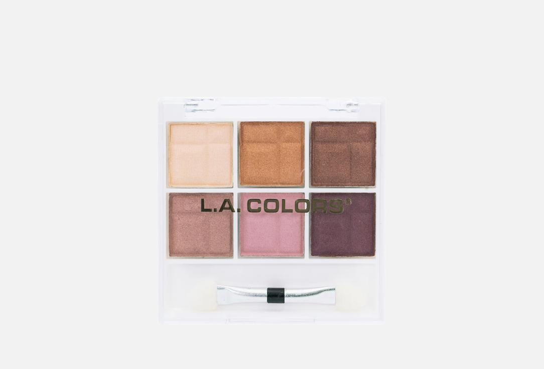 L.A. COLORS 6 Color Eyeshadow Delicate