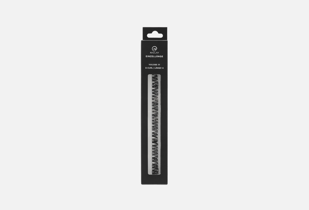 Niclays DIY Refill Lashes, D-Curl, Dramatic 14 mm