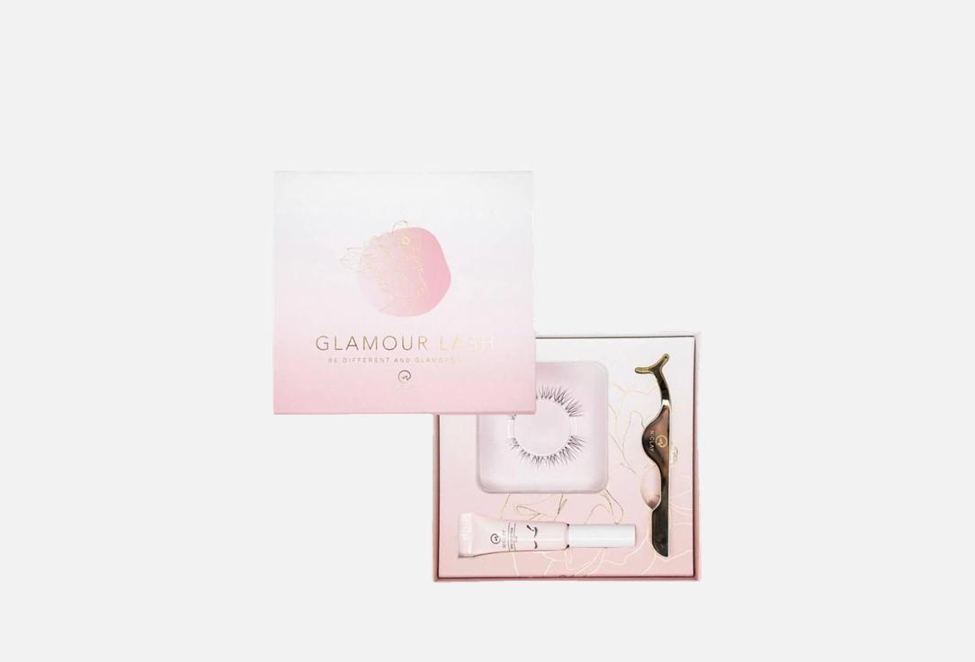 NICLAYS Glamor Lash Set - Coco Lashes 14/16/18 mm + Applicator + Eyelash Glue
