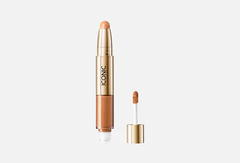Iconic London Radiant Concealer & Brightening Duo - Warm Tan