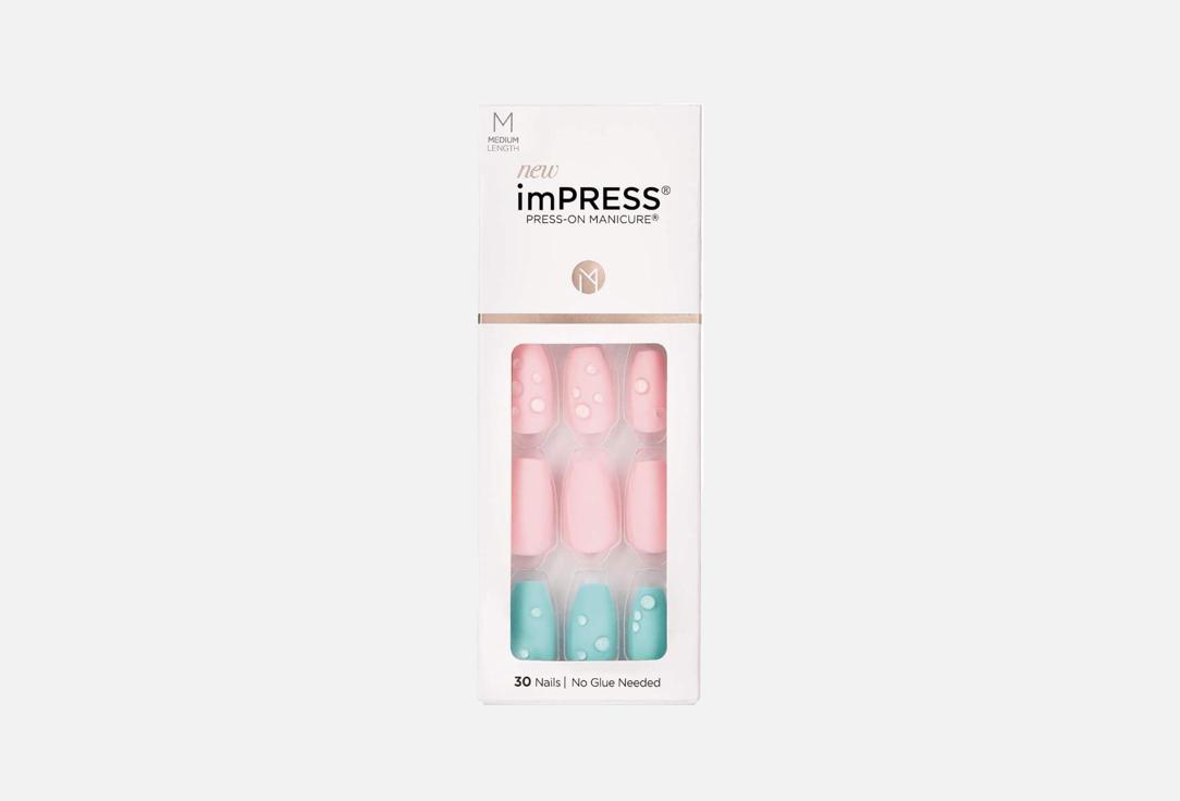 KISS imPRESS Medium Nails - Dew Drop KIMM06C
