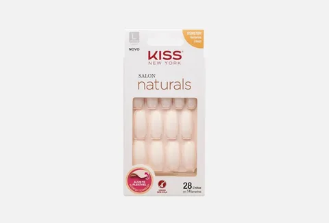 KISS Salon Naturals Nails Coffin Shape Long - KSN07