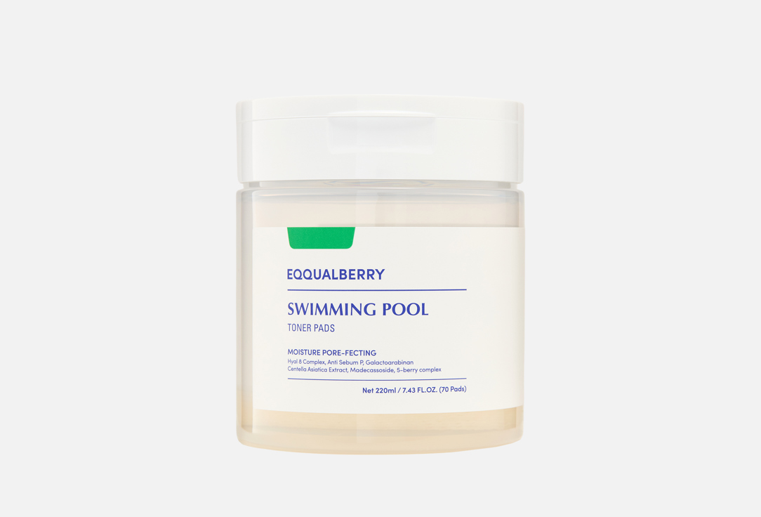 EQQUALBERRY Swimming Pool Pore Pads 220ml (70pcs)