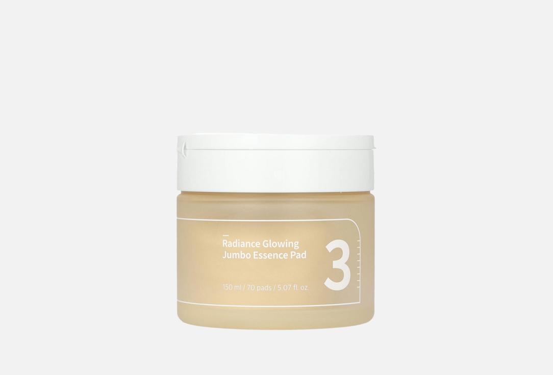 NUMBUZIN No.3 Radiance Glowing Jumbo Essence Pads (150ml × 70pcs)