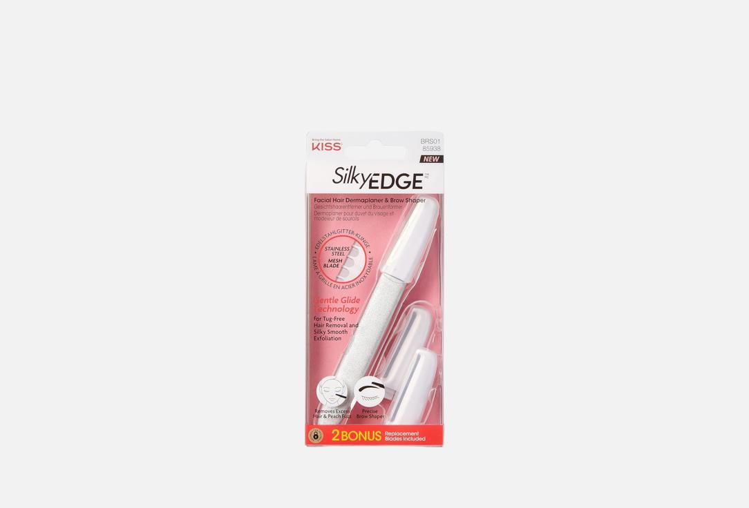 KISS NEW YORK Professional Silky Edge Facial Hair Dermaplaner & Brow Shaper BRS01