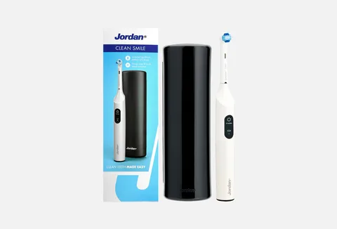 Jordan Clean Smile Electric Toothbrush Dark Grey