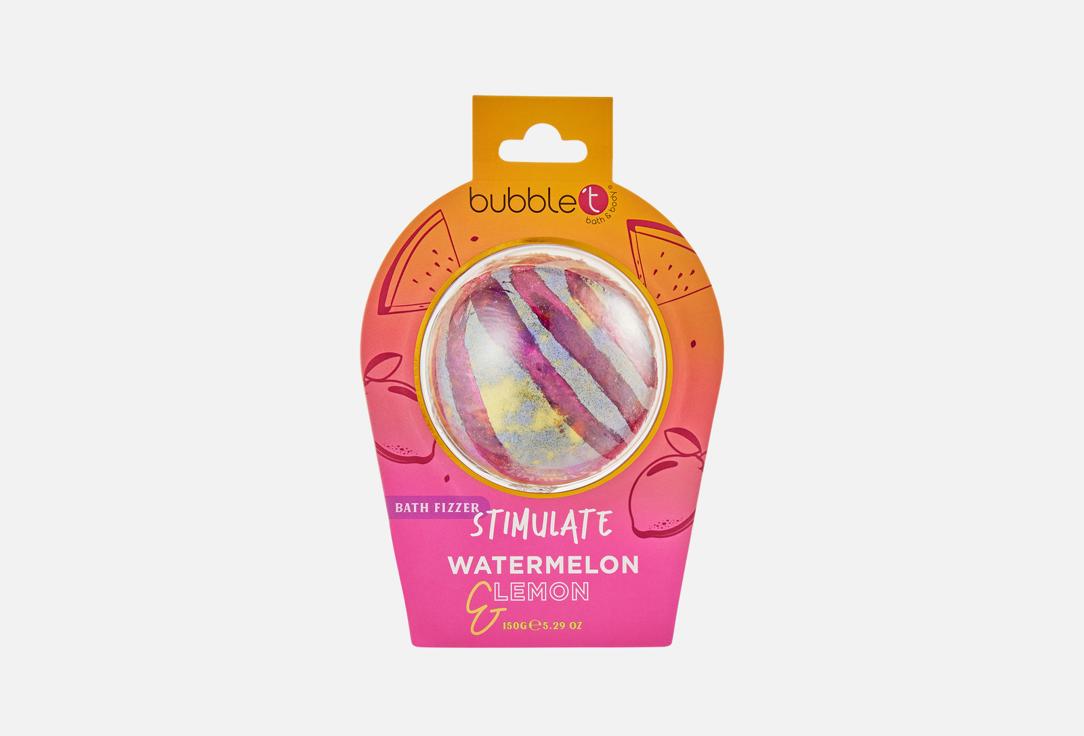 Bubble T Stimulate Bath Fizzer in Watermelon & Lemon