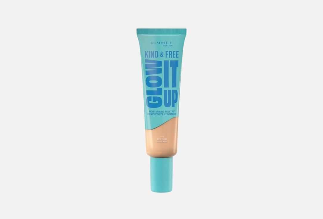 RIMMEL Kind & Free Glow It Up Foundation in 10 Rose Ivory
