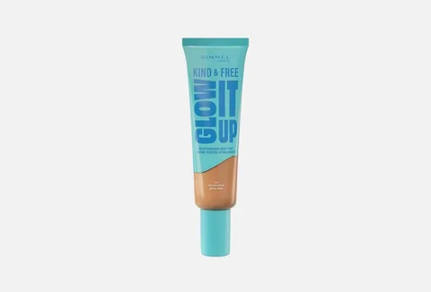 RIMMEL Kind & Free Glow It Up Foundation in 210 Golden Beige
