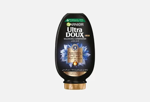 Garnier Ultra Doux Black Charcoal & Nigella Seed Oil Conditioner