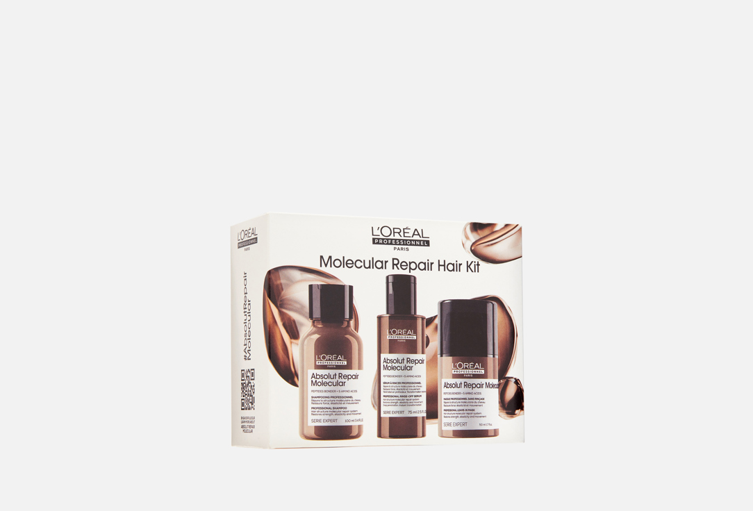 L'Oréal Professionnel Absolut Repair Molecular Mini Trio Kit – 3pcs