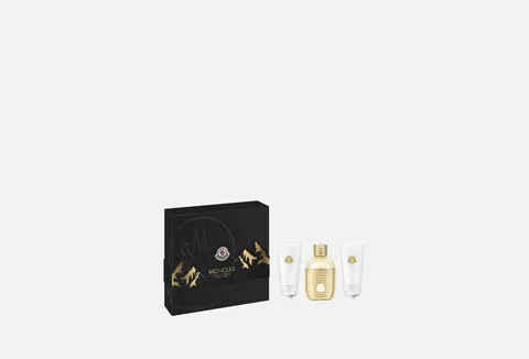 Moncler Sunrise Pour Femme gift set 100ml+SG100+BL100ml