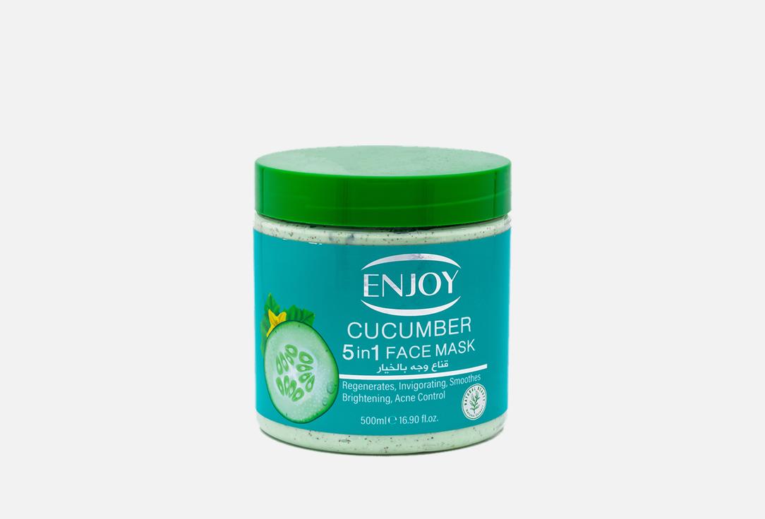 Enjoy 5-in-1 Face&Body Whitening Mask with Cucumber