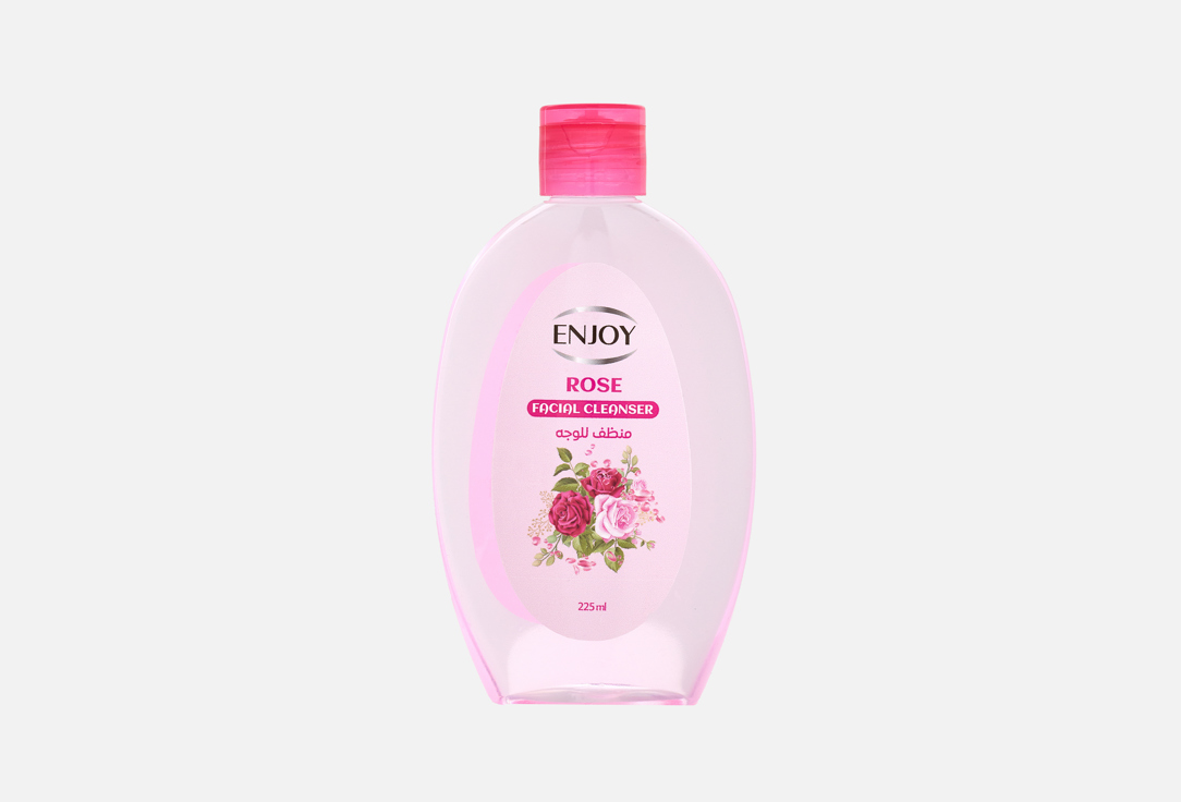 Enjoy Face and Makeup Cleanser with Rose