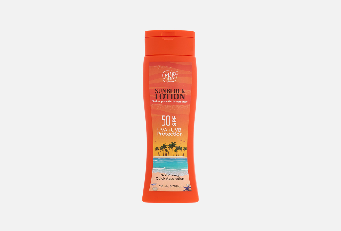 Pure Life Sunblock Lotion SPF50