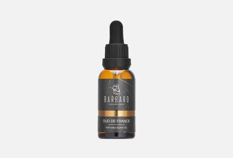 Barbaro Perfumed beard oil Oud de France 30 ml.