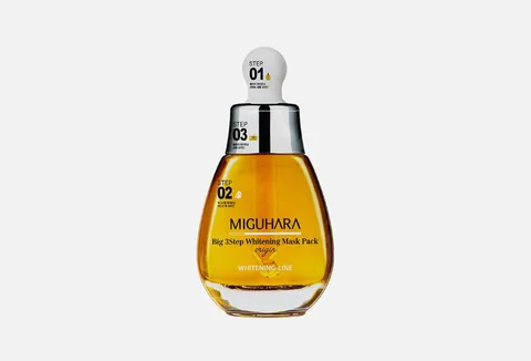 MIGUHARA "Big3 Step Whitening Mask Pack origin"