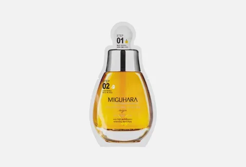 MIGUHARA "2step Whitening Mask Pack Origin"