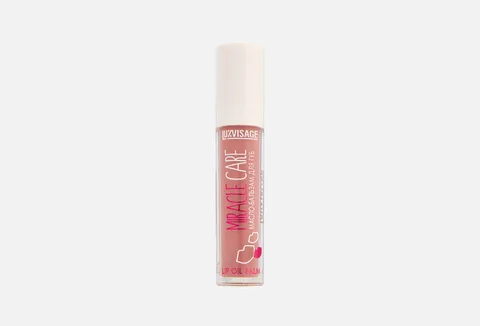 Lip oil balm LUXVISAGE MIRACLE CARE shade 101 Powder rose