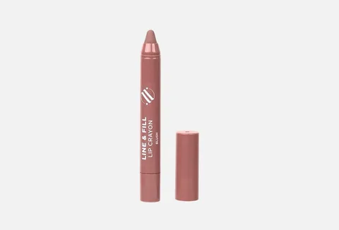 Noha Nabil Beauty Line & Fill Lip Crayon in Blush,1.