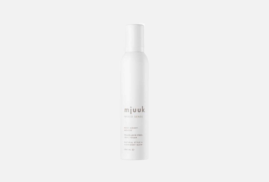MJUUK Naked Sense Fragrance-Free Root Boost Mousse,